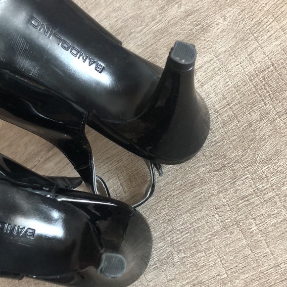 Bandolino black patent heels size 8 - Picture 6 of 8